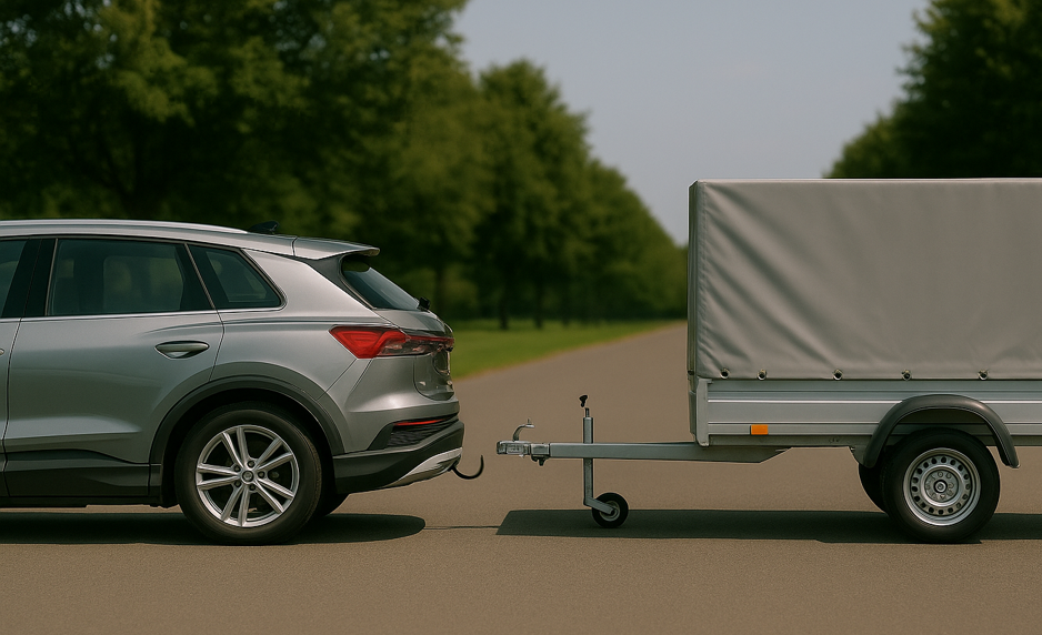 anhänger abgekuppelt nahe anhänger abgekuppelt nahe