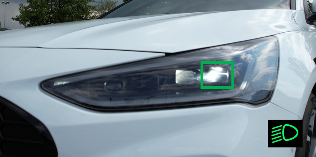 Beleuchtung abblendlicht vorne