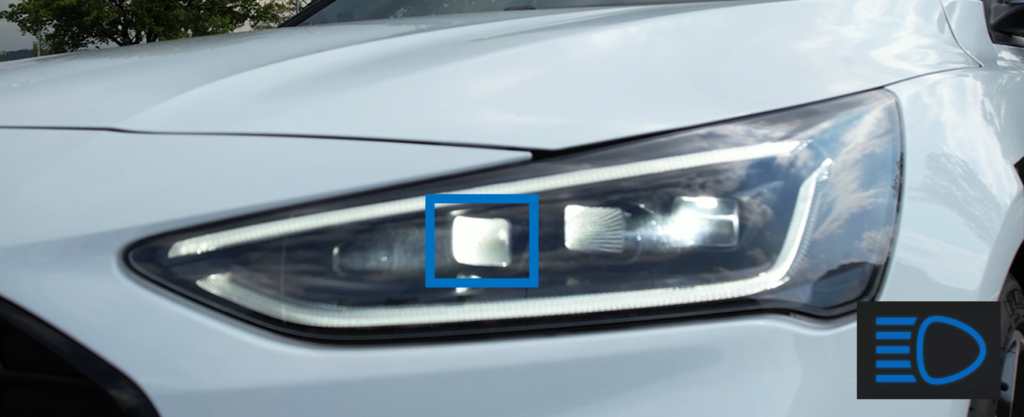 Beleuchtung fernlicht (scheinwerfer)