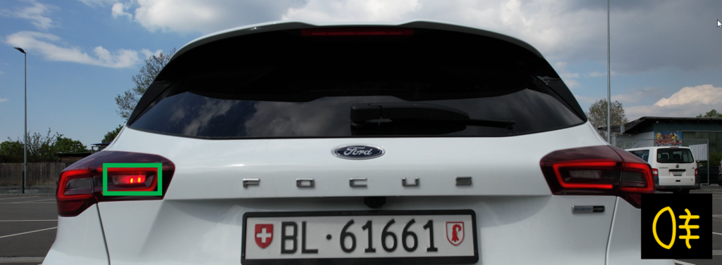 Beleuchtung nebelrücklicht