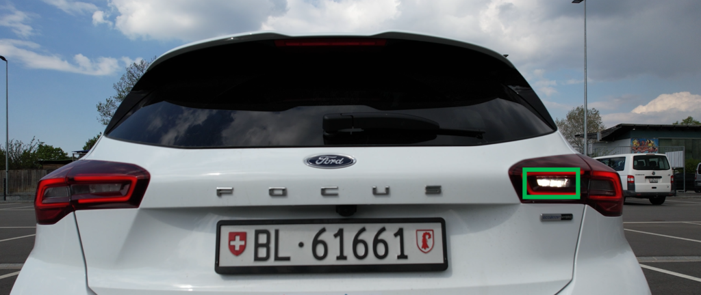 Beleuchtung rückfahrlicht