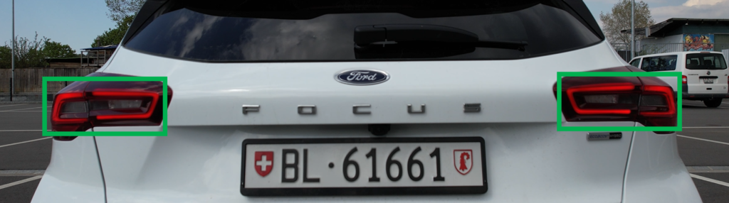 Beleuchtung schlusslichter