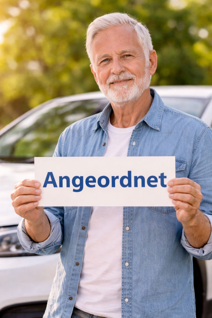 senior angeordnet