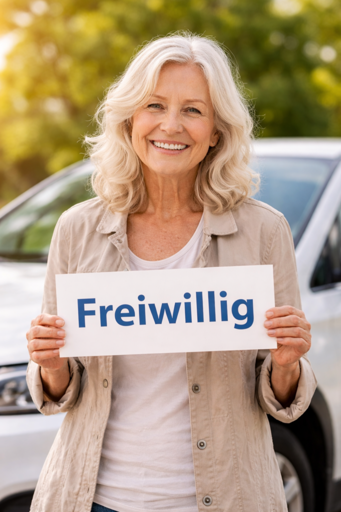 seniorin freiwillig