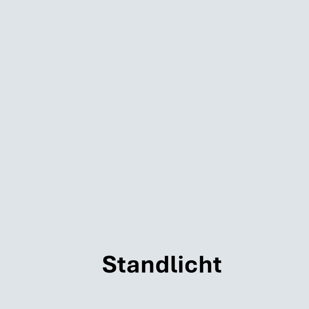 standlicht vorne standlicht vorne