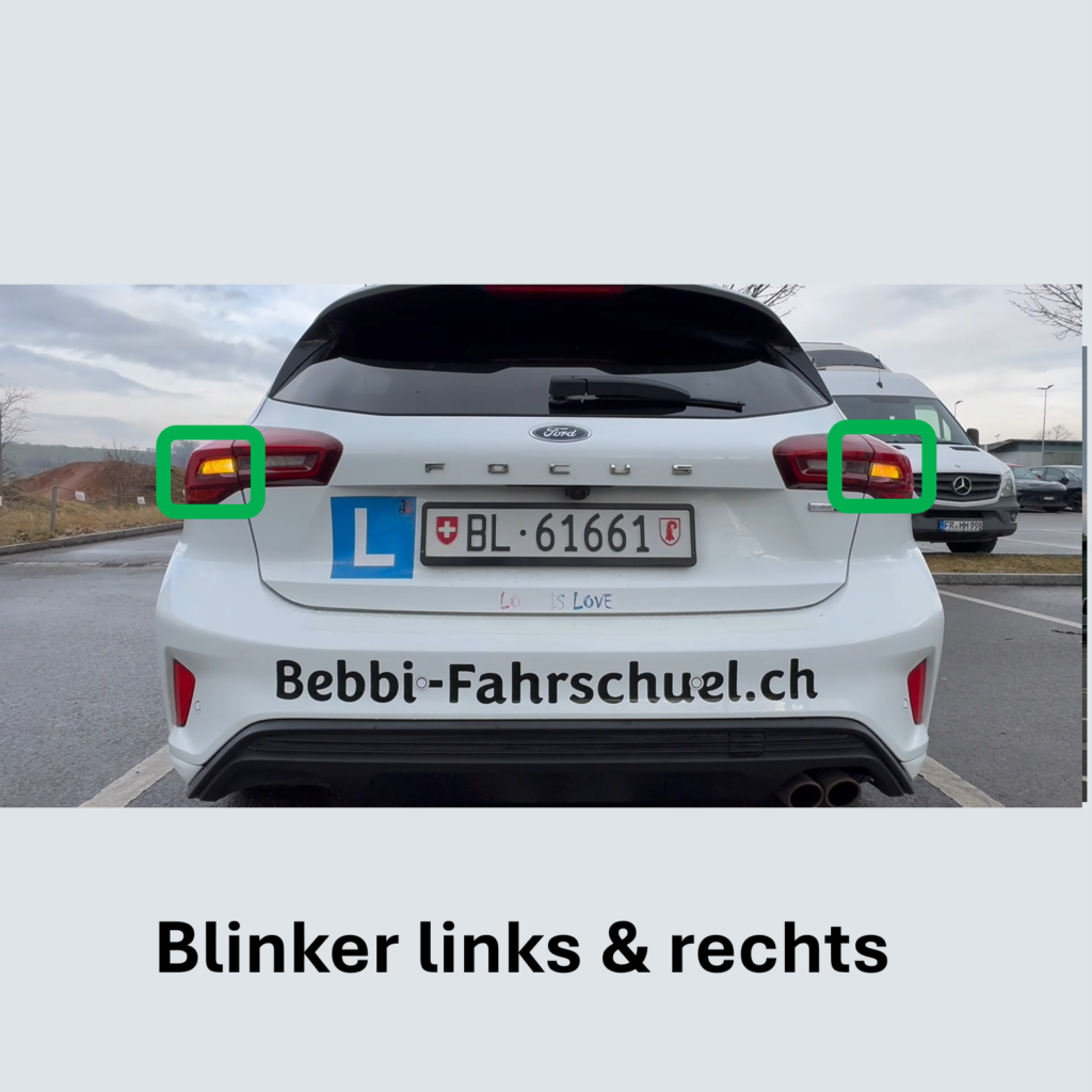 blinker hinten links rechts